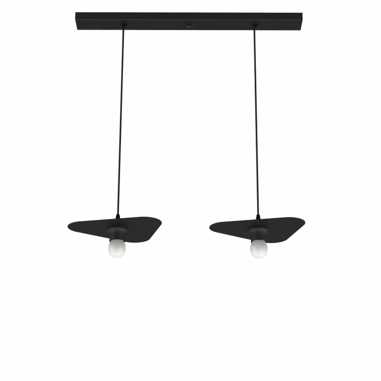 Lampada A Sospensione Cloud Lineare A 2 Luci, Monocolore Opaca