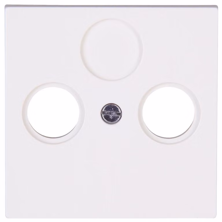 KOPP HK07 Coperchio per coassiale 490929005 bianco puro 2-gang
