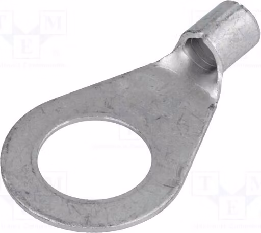 1 x Morsetto a anello: per cavi da 16 mm², filettatura M16, connessione a crimpare, diametro interno 17 mm, modello BM 02561, isolato