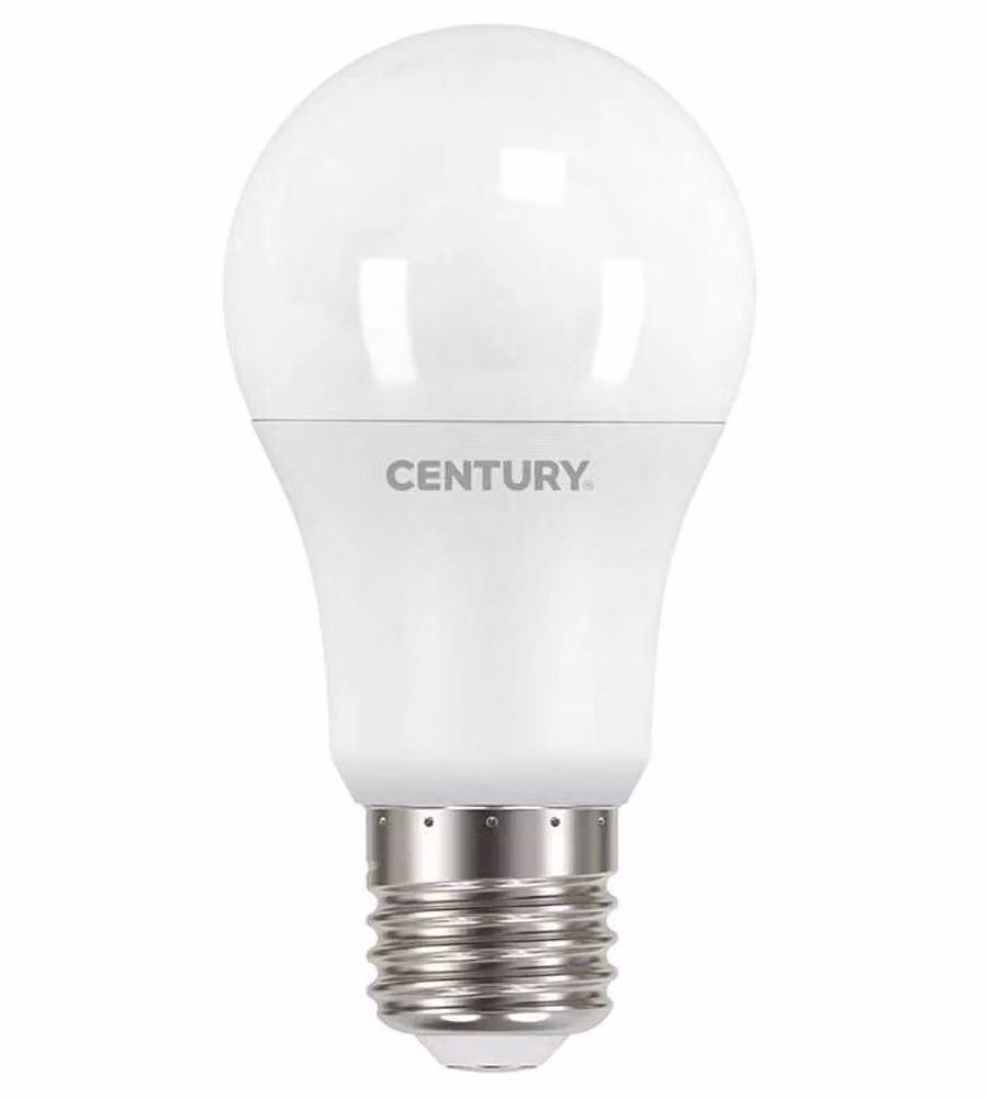 Century Lampadina Goccia LED E27 9W 6400K 806lm - Luce Bianca Fredda