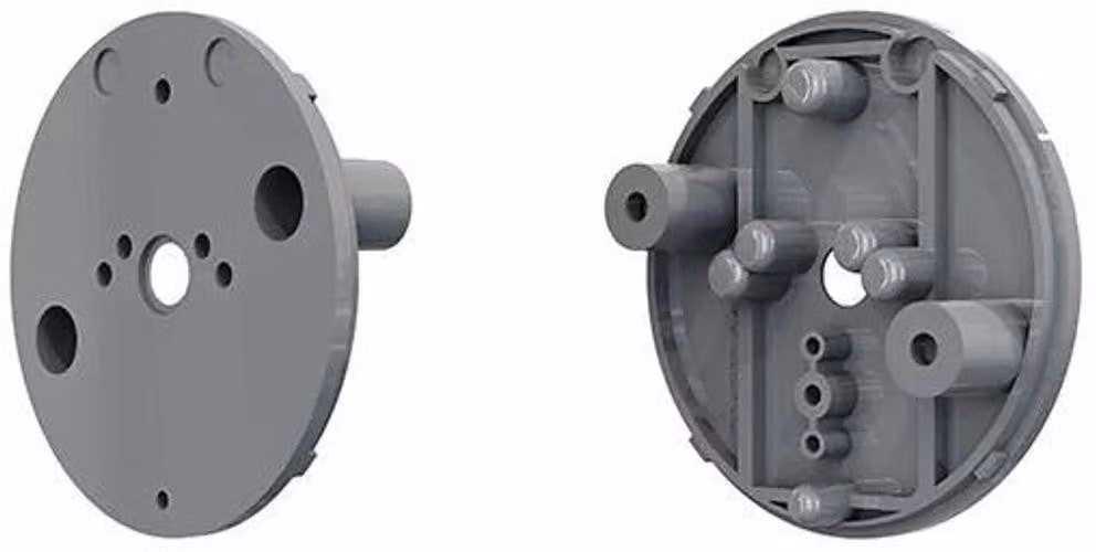 SATEL BE WAVE Inserto per il fissaggio dei rilevatori Outdoor Curtain Detector - grigio BRACKET E-2A GY ABAX2