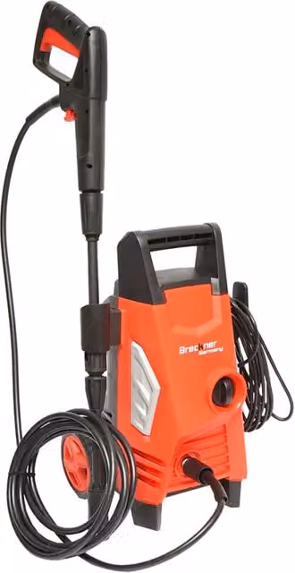 Idropulitrice Breckner Germany da 1600W e 130 bar, colore arancione