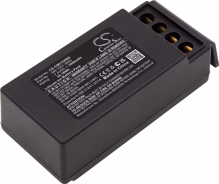 TECHTEK Batteria compatibile con [Cavotec] MC3300 sostituisce M9-1051-3600, per MC-EX-BATTERY3