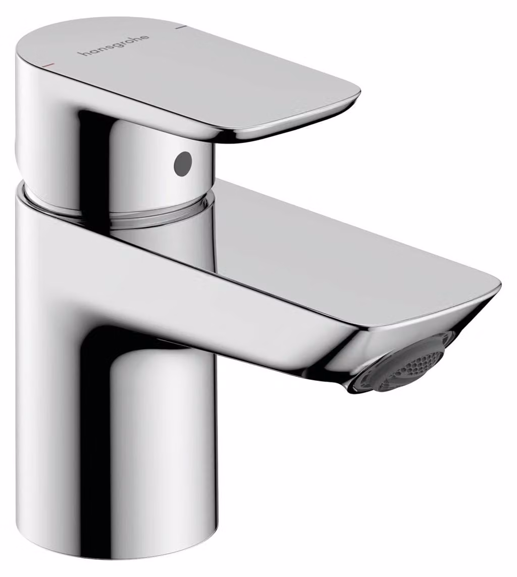 hansgrohe Neovis Q Mitigeur monocommandé pour lavabo 70, avec vidage Push-Open en métal, chrome, 71354000, 71354000