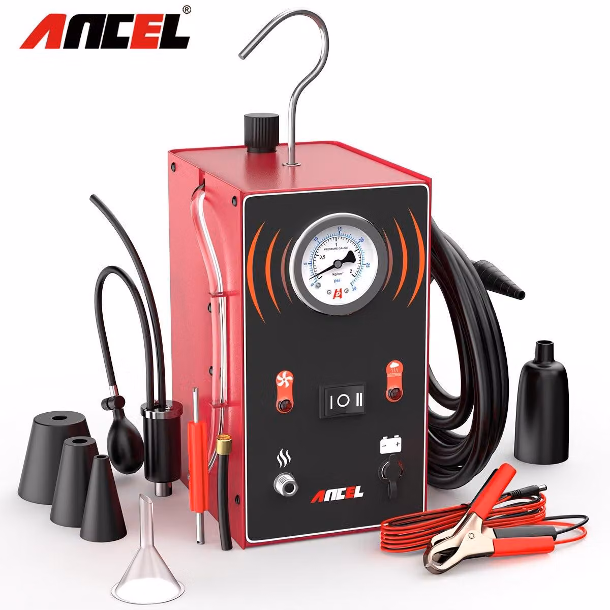 Macchina per la rilevazione di perdite di fumo - Rilevatore di fumo - Apparecchio per la rilevazione di perdite - Tester EVAP - Tester di vuoto