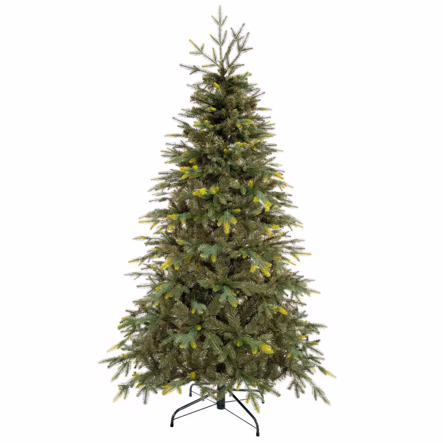 Albero di Natale artificiale Springos® da 180 cm – Abete rosso naturale premium a chioma fitta | Albero di Natale realistico con robusto supporto in metallo incluso