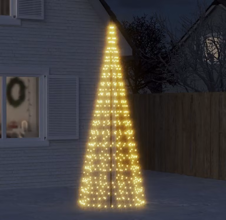 Maison Exclusive - Albero di Natale a LED, 550 luci bianche calde, altezza 300 cm