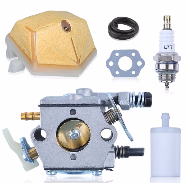 Kit carburatore per motosega, completo di filtro dell'aria e filtro antipolvere