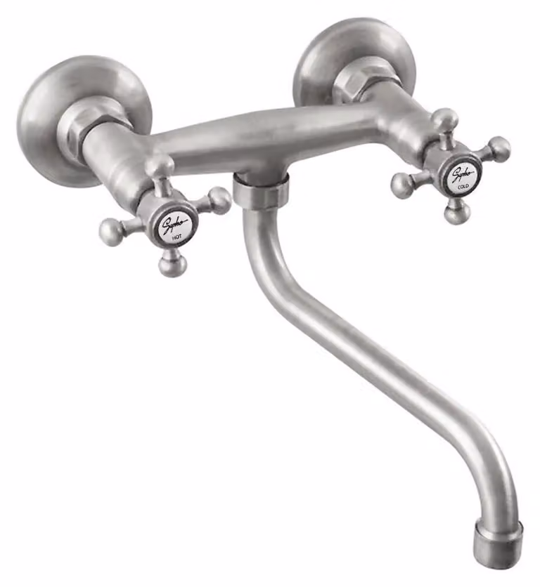 Sapho Reitano Rubinetteria Antea - Miscelatore per lavabo, nichel 3068