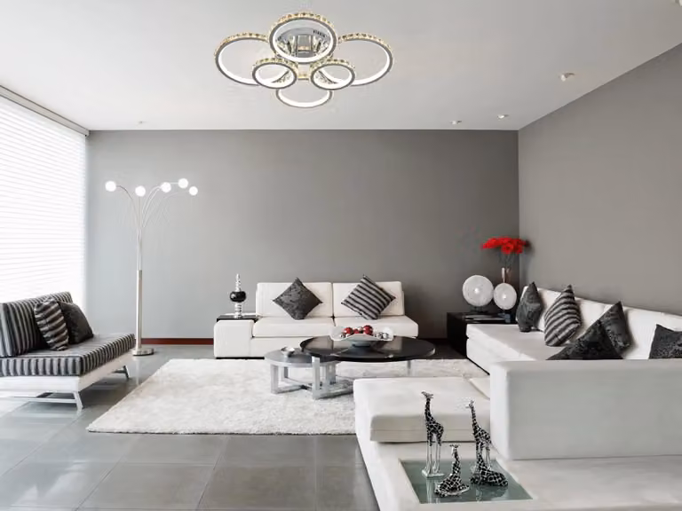 Lampada a soffitto a LED con telecomando, 205W - Modello J2301/CH