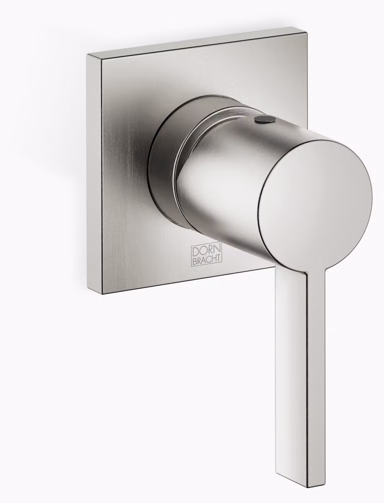 Dornbracht mitigeur monocommandé encastré avec plaques de recouvrement 80x80mm, 36060670-06, 36060670-06