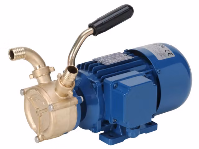 Pompa EP 25 da 20 cc 12V in ottone e acciaio inossidabile Liverani