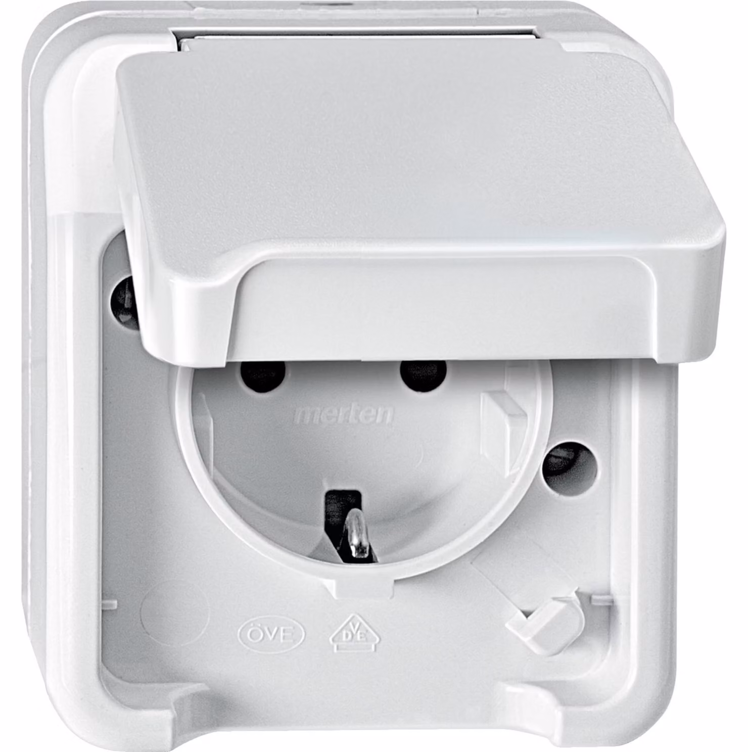 Presa SCHUKO MEG2400-8019 bianco polare (MEG2400-8019)