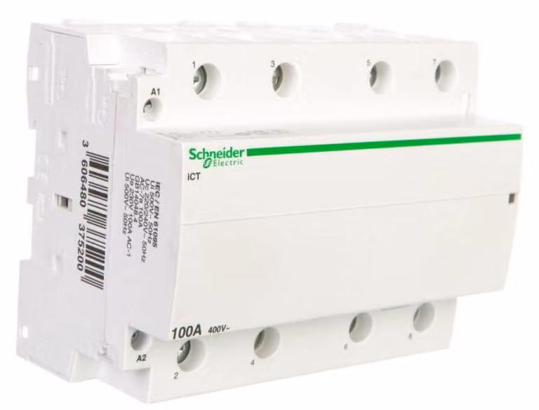 Schneider Electric Contattore di installazione 4S 100A 220-240VAC A9C20884
