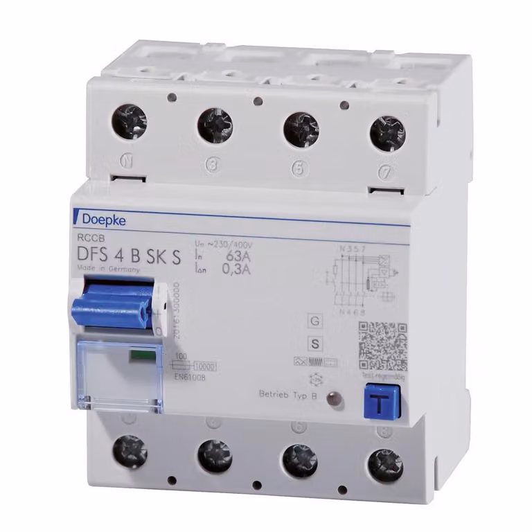 Doepke&Co. Rcd B 4P 440V 63A 0,3A 4Te Reg