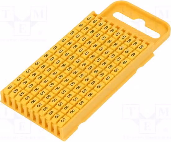 100 etichette per cavi e conduttori, da 4,3 a 5,3 mm, codice prodotto 561-03684