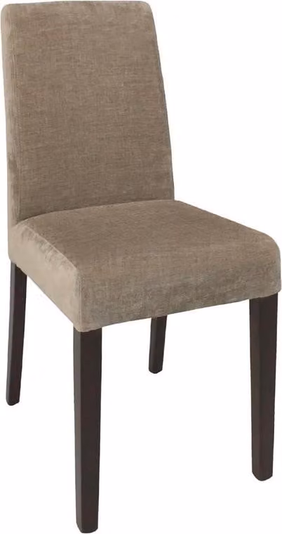 Sedie da pranzo Bolero con rivestimento in viscosa color naturale chiaro, 2 pezzi