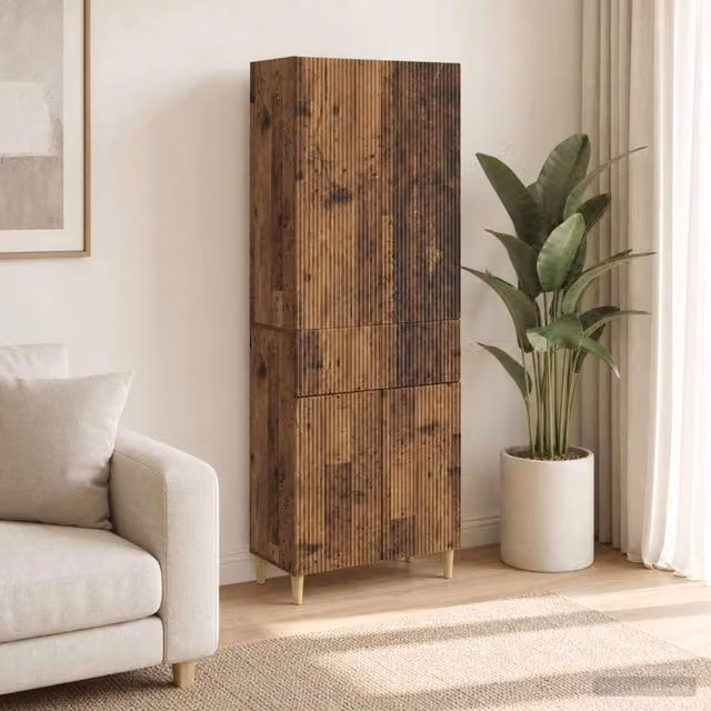 Set di armadi 2 pz Legno antico Legno ingegnerizzato 3416590
