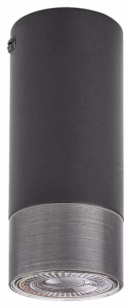 Faretto da soffitto nero opaco / argento GU10 1X5W Zircon 5074 Rabalux