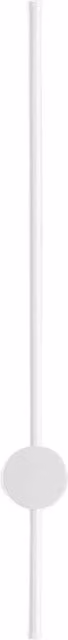 Lampada a parete LED Enila Gealuce, design moderno, colore bianco, 20W, 1410lm, 3000K, dimmerabile con tecnologia taglio di fase e push, montatura in alluminio