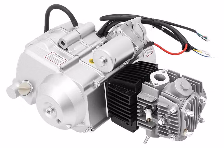 Motore, 125 cc, cambio semiautomatico, argento