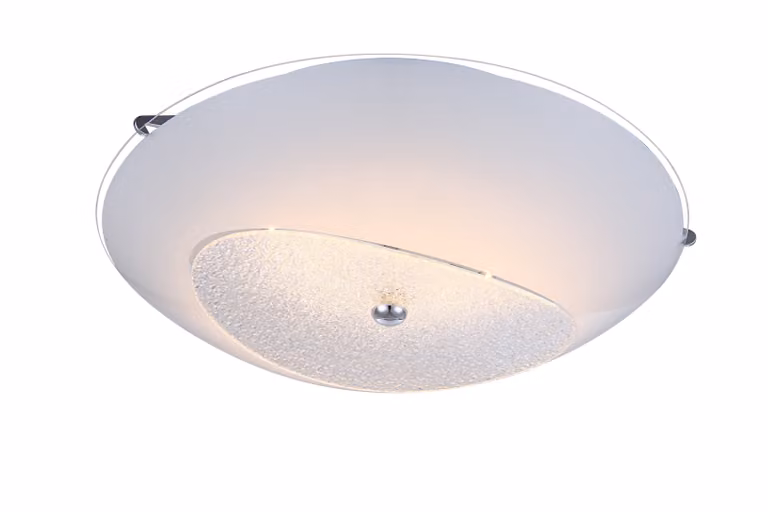 Lampada a sospensione Globo, modello Dl, finitura cromata, 1 LED, codice prodotto 48253-18