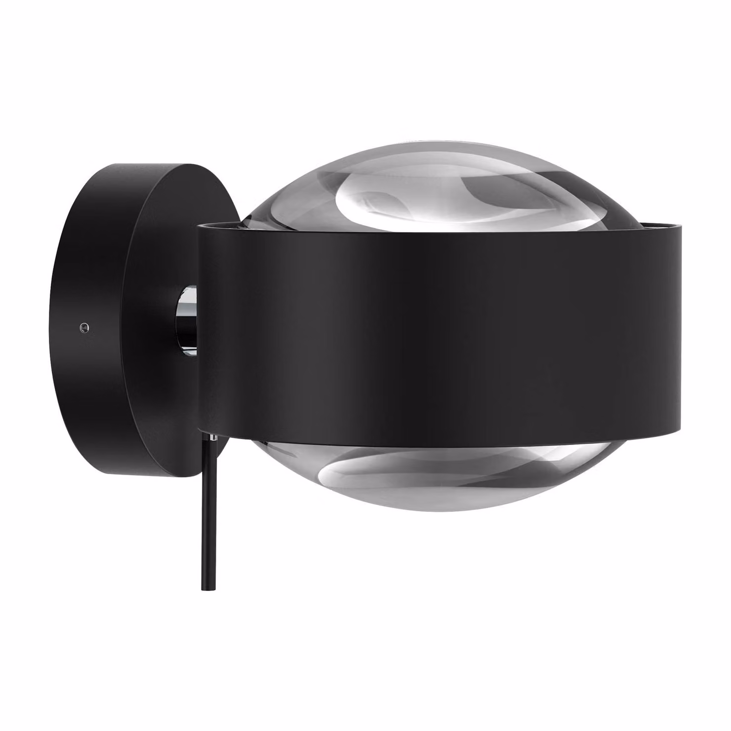 Top Light Faretto Puk Maxx Wall+, dimmerabile, Nero, Soggiorno / Sala da pranzo, Metallo, Design, Applique