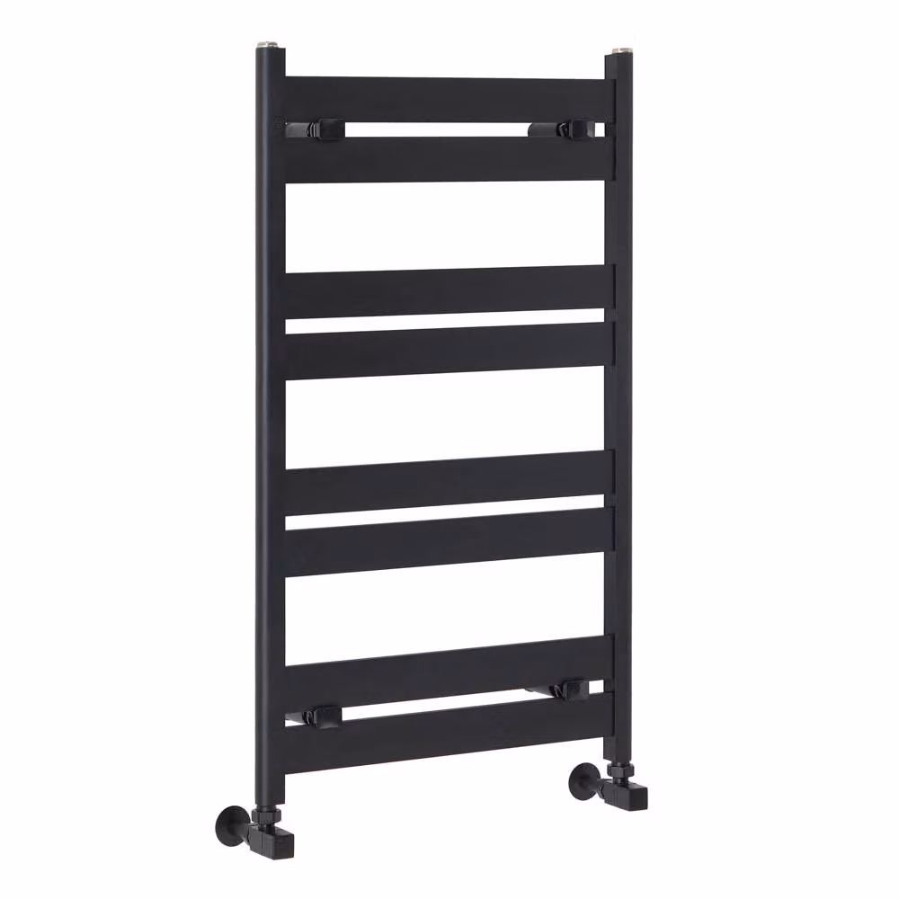 Scaldasalviette in Alluminio - Nero - 805mm x 480mm -  Lars