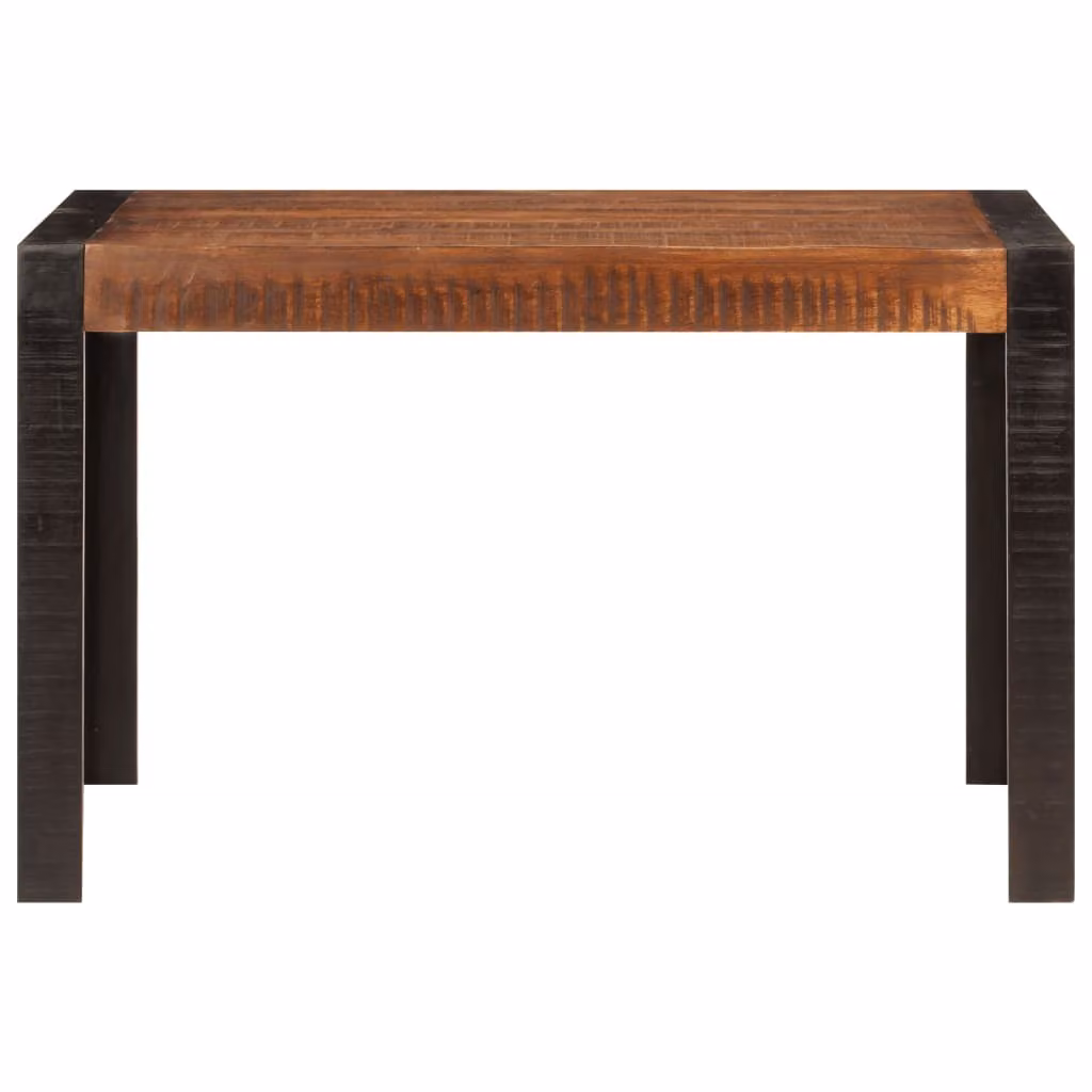 Tavolo da Pranzo ambra 120x60x76 cm in Legno Massello di Mango