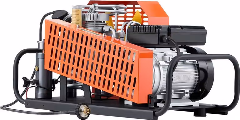 Compressore d'aria PCP 4500PSI/30Mpa Compressore d'aria a quattro cilindri per bombole da sub