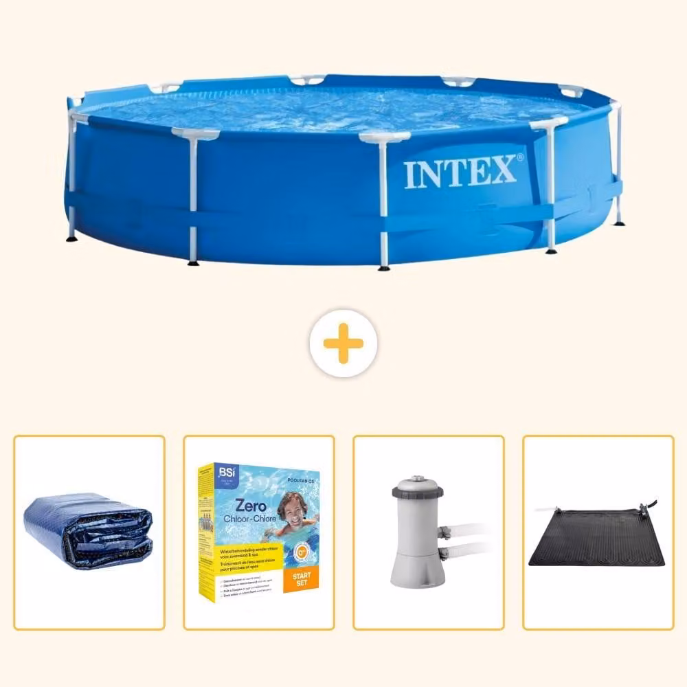 Piscina autoportante rettangolare - 366x76 cm - 5 pezzi - Modello SCB11
