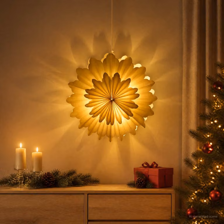 vidaXL Illuminazione Natalizia RAAHE 10 LED Bianco caldo
