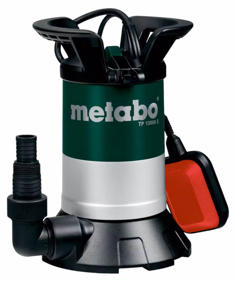 Metabo TP 13000 S Pompa sommersa per acque chiare ( 0251300000 ) 550 W 13.000 l/h 0,95 bar