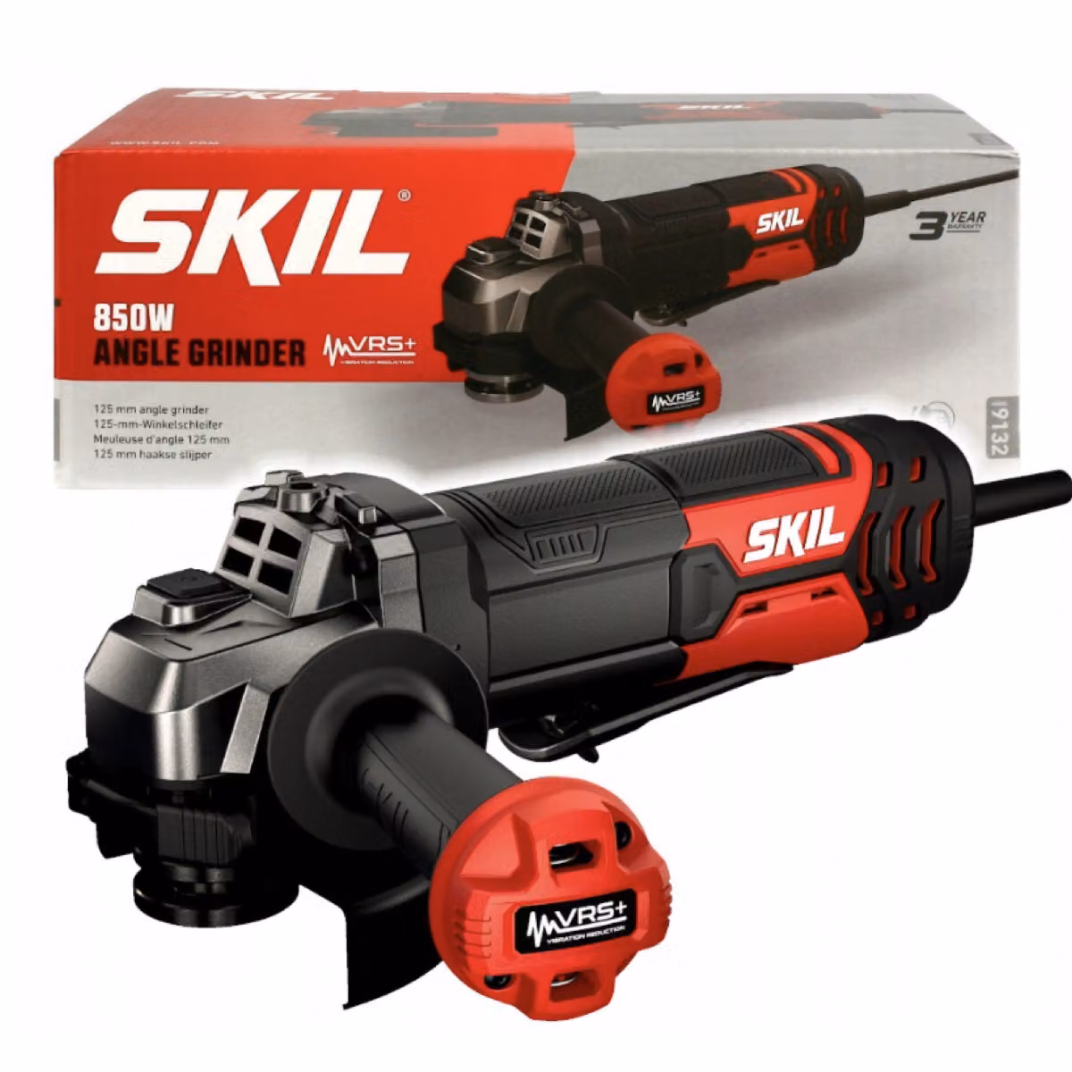 SKIL 9132AB 125mm Winkelschleifer 125mm Scheibe,850W,Trennen/Schleifen/Entrosten