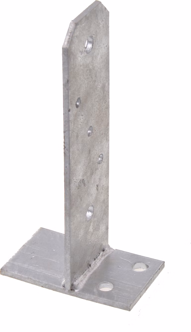 Aqbau® Supporto per pali a T, avvitabile, supporto per travi