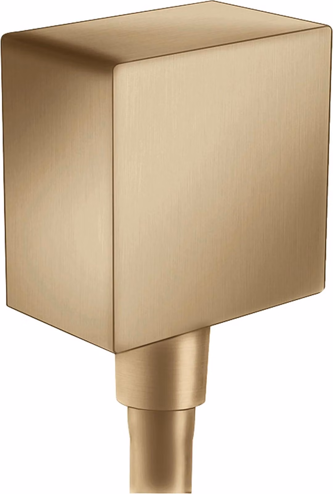 hansgrohe FixFit Square Raccordo per tubo flessibile DN15 RV BBR, 1 pz.