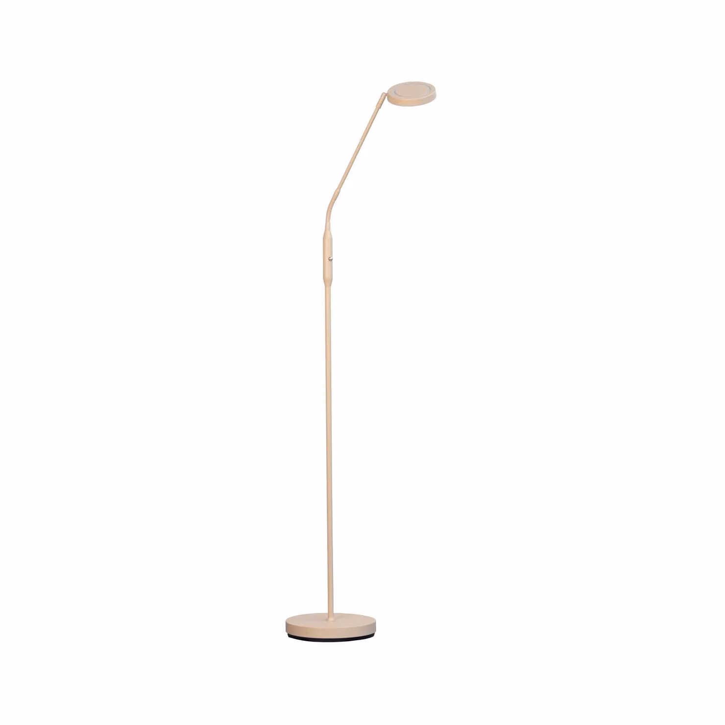 FISCHER & HONSEL Lampada da terra a LED Sorento, dimmerabile, Crema / Ambra, Soggiorno / Sala da pranzo, Metallo, Moderno, Lampada LED da terra