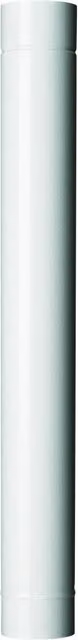 Tubo per Stufa a Legna Porcellanato Classic Colore Bianco Ø Cm 12 x 100 12