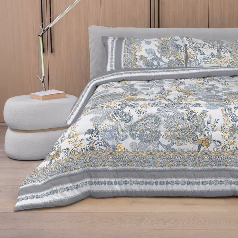 FEZ Trapunta - Taglia: 2 piazze,Colore: FEZ - GRIGIO