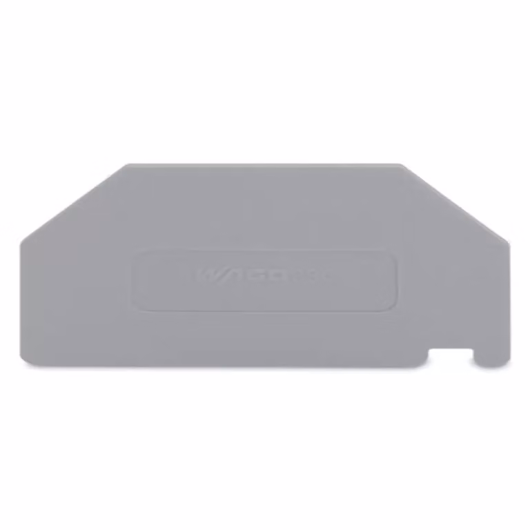 Parete divisoria WAGO grigia, spessore 2 mm, per morsetti passanti 280-332