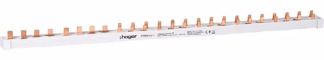 Hager STIFTSCH.2X3P+N+16X1P+N(1PLE) (KB663ST)
