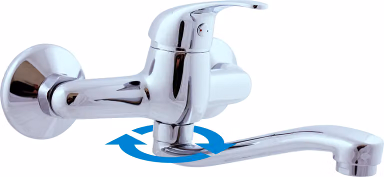 Slezák-RAV Miscelatore per lavello/lavandino Slezák RAV Sázava SA001/26 Colore: cromo, Dimensioni: 100 mm