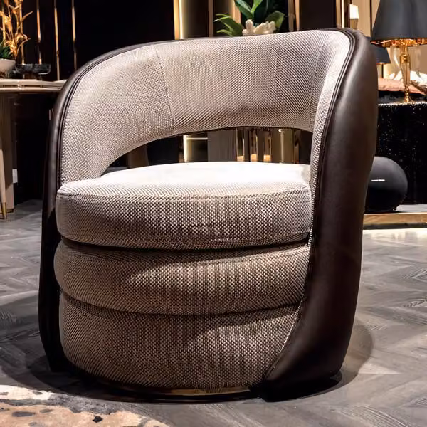 Sessel Modern Wohnzimmer Jugendliche Design Erwachsene Holz 1-Sitzer Polster