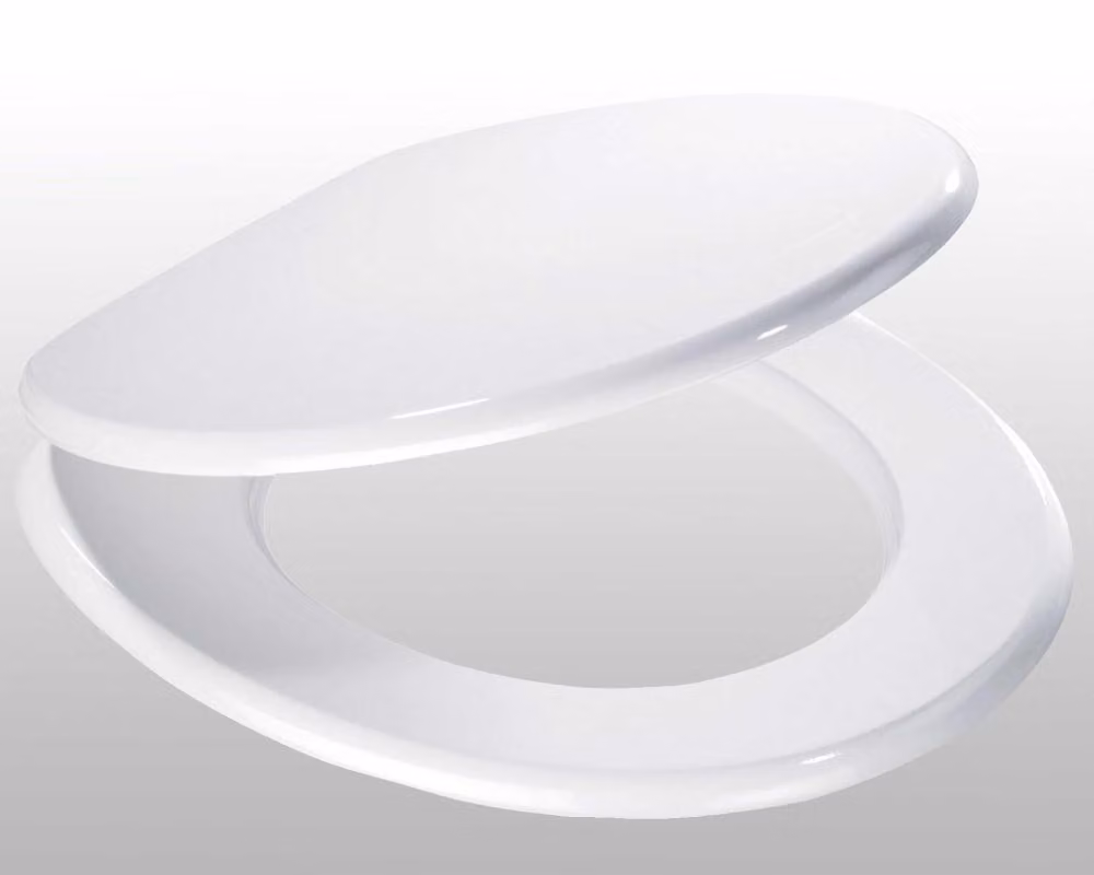 Sedile WC in resina termodurente con chiusura ammortizzata - Coperchio WC - Coperchio per WC - Sedile WC