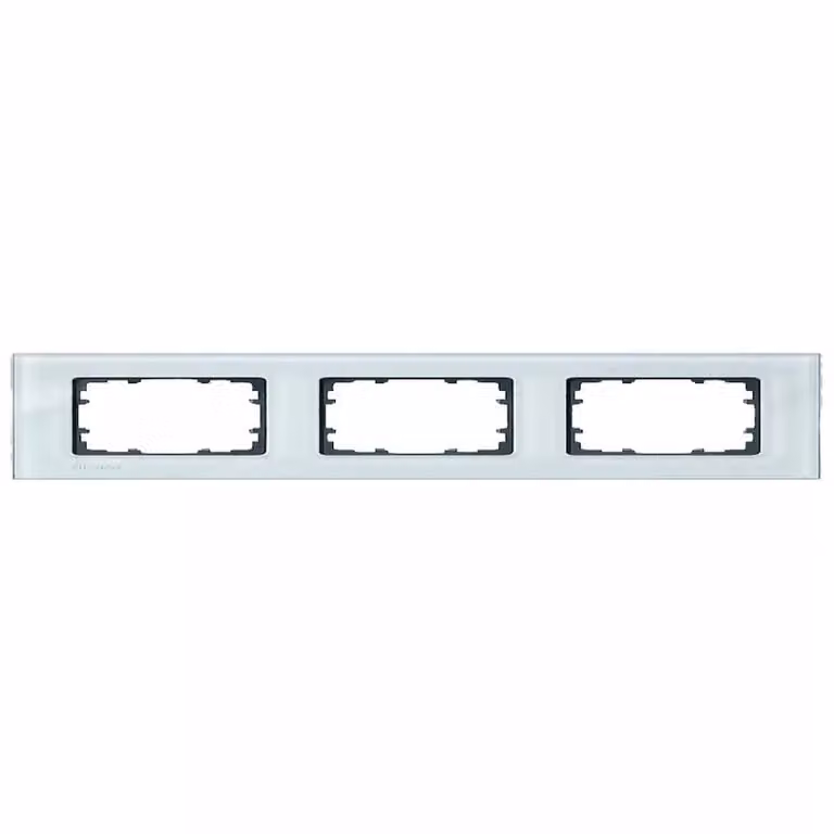 SIEMENS Cornice tripla Delta in vetro 5TG12030