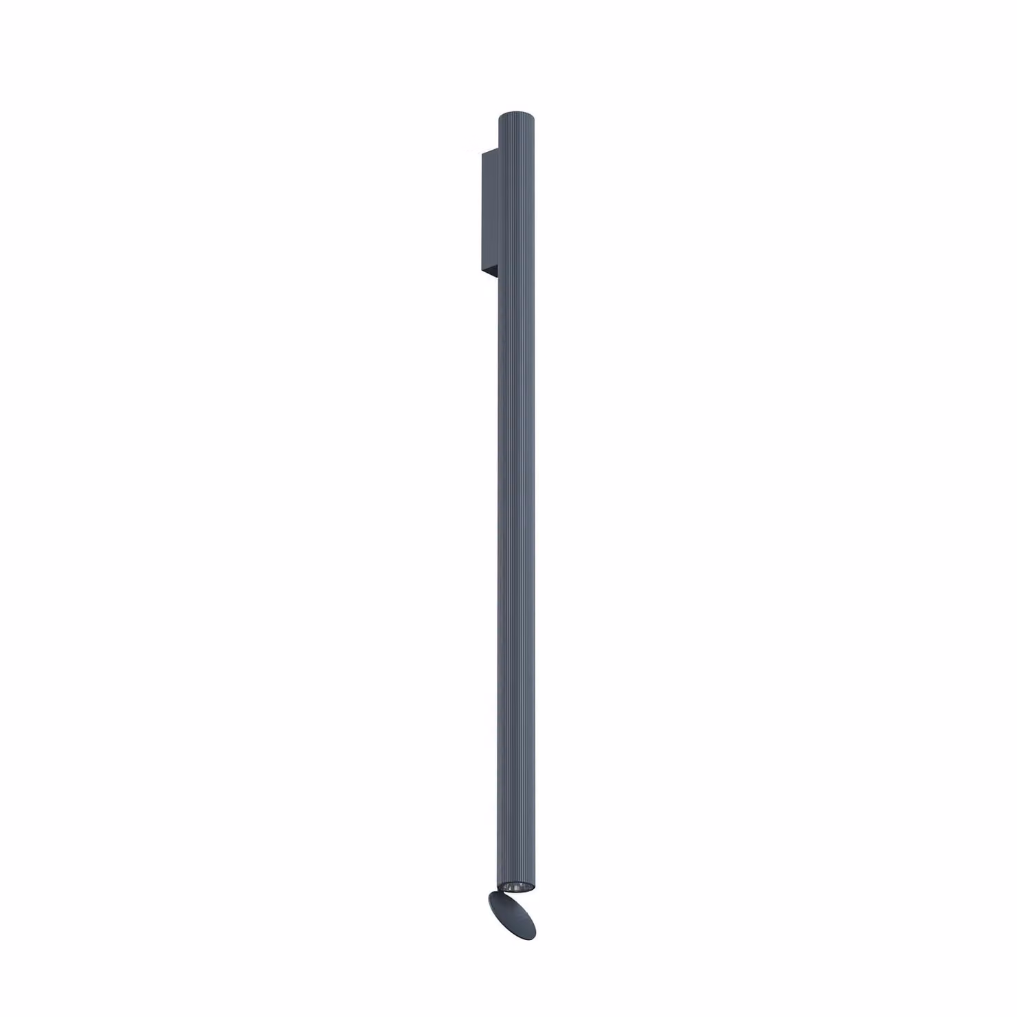 Flos - Flauta H1000 Riga - Lampada da parete o soffitto - Acciaio Blu