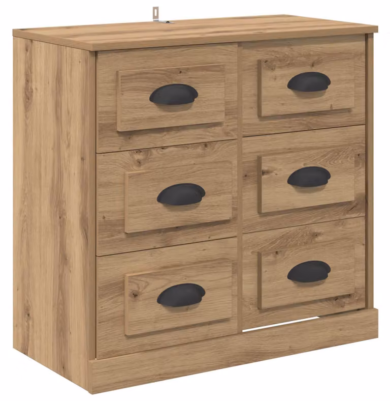 Credenza con cassetto Rovere artigianale 70 x 35,5 x 67,5 cm