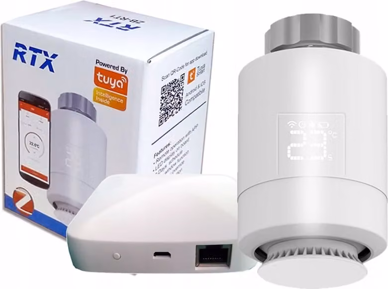 Termostato + ZigBee LAN-Gateway TUYA SET1