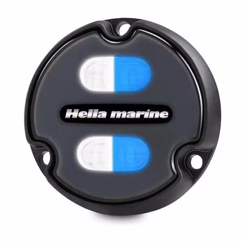 Hella 2LT016145001 APELO1 Lampada subacquea blu/bianca, grigio
