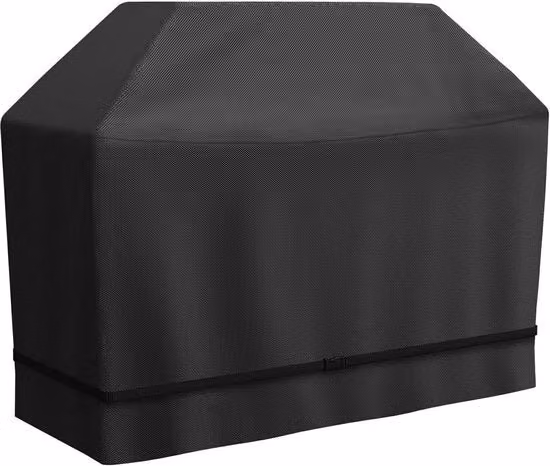 Copertura impermeabile in PVC per barbecue Char-Broil con cinture regolabili, colore nero, L: 141 cm, P: 65 cm, H: 106 cm